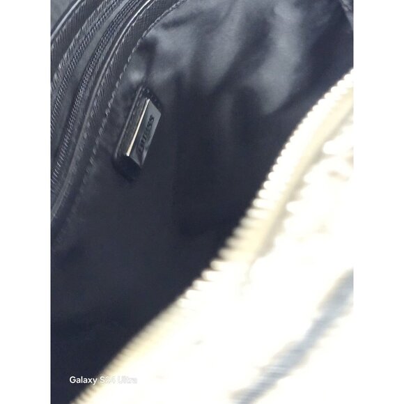 Guess Elkton Signature Logo Mini Purse Backpack Compact Designer Diaper Bag Gray - Picture 13 of 13